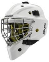 Warrior Goalie Maske R/F1 SR WH WHITE S/M