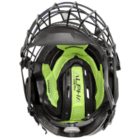 Warrior Alpha One Helm-Combo Youth BLACK OSZ