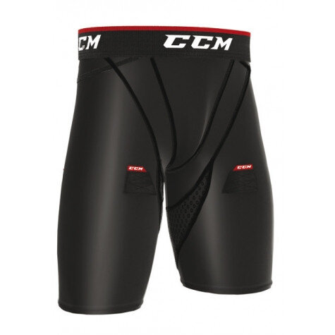 CCM Compression Jock Short Junior L