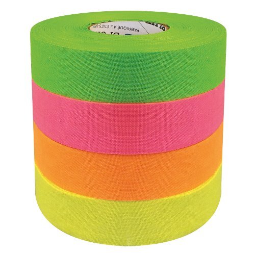 NORTH AMERICAN Tape Neon Color 24 mm/27,4 m Gelb