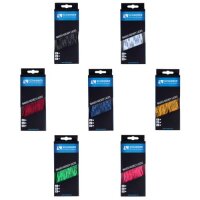 SCHANNER Schnürsenkel gewachst Weiß/Schwarz...