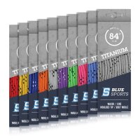 BLUE SPORTS Titanium Pro Schnürsenkel gewachst  S24...