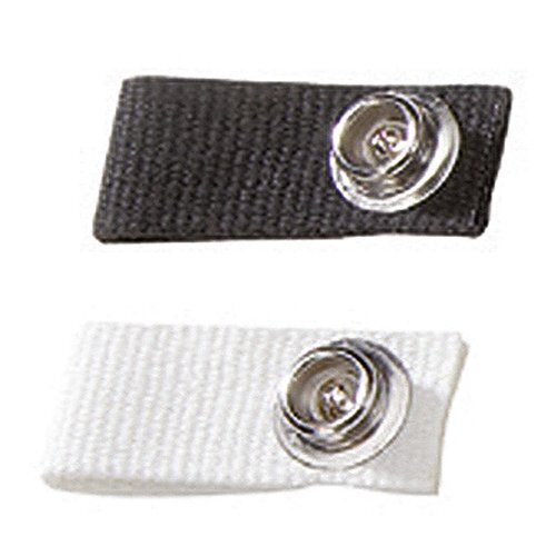 BAUER Chin Strap Fastener (6 Stück) Schwarz