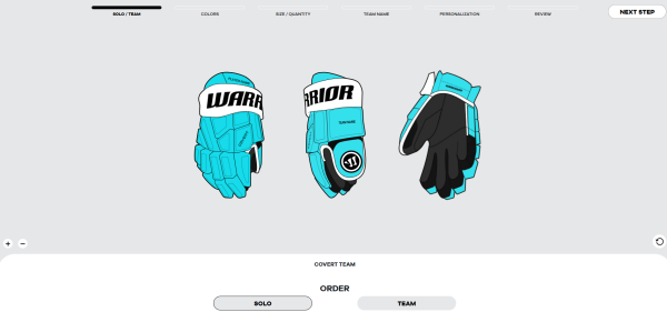 Warrior Custom Handschuh Covert Team JR