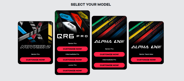 Warrior Pro Custom Schläger Senior