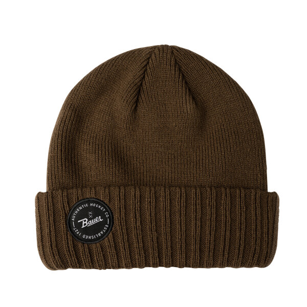 BAUER Toque Knit Patch - braun - Sr.