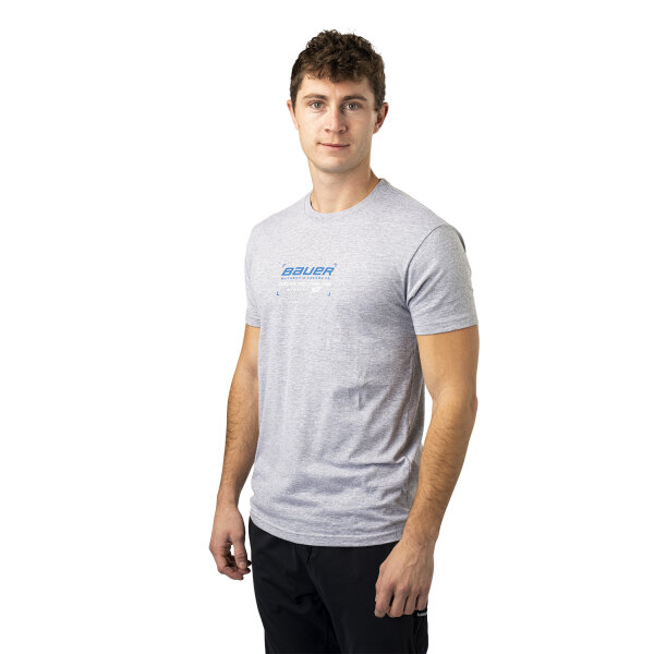 BAUER Tee Graphic - grau - Sr.