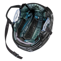 CCM Helm-Combo FTW Schwarz M/L