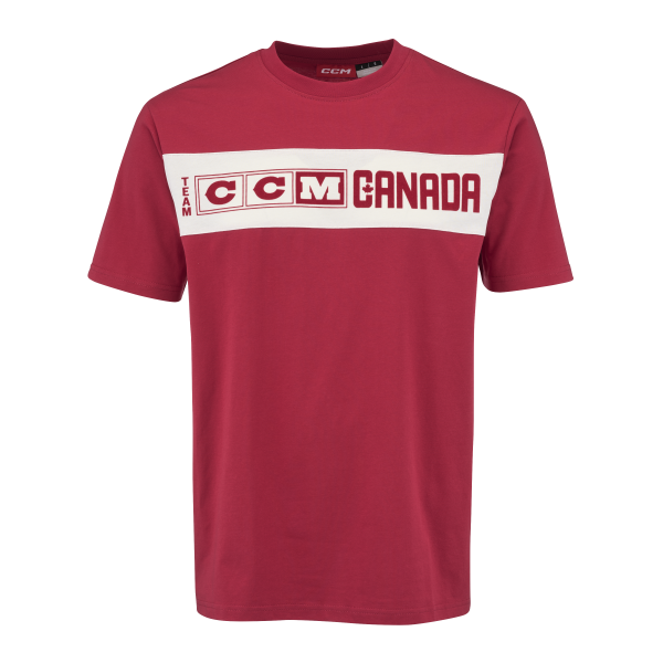 CCM Flag Team Canada Short Tee Harvard Sr