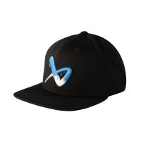 BAUER Flat Brim Snapback Cap - schwarz